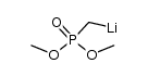 lithium anion of dimethyl methylphosphonate