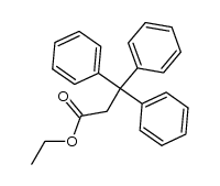 ethyl 3,3,3-triphenylpropanoate
