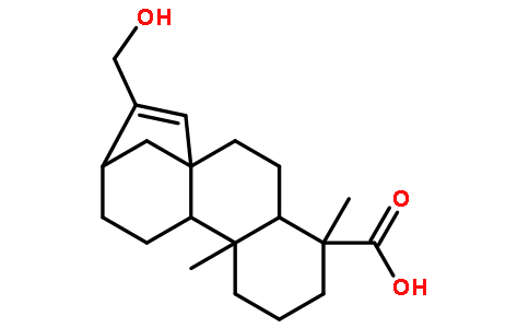 ent-17-羟基贝壳杉-15-烯-19-酸对照品(标准品) | 35030-38-7