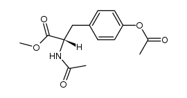 N-acetyl‐O-acetyl‐tyrosine methyl ester