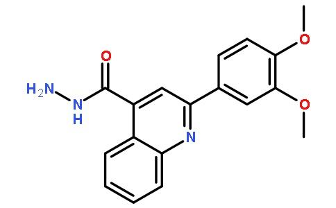 2-(3,4-二甲氧基-苯基)-喹啉-4-甲酰肼