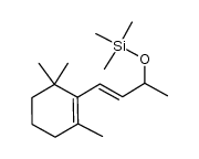 (E)-trimethyl((4-(2,6,6-trimethylcyclohex-1-en-1-yl)but-3-en-2-yl)oxy)silane