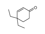 4,4-diethylcyclohex-2-en-1-one
