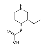 [(4S)-cis-(3-ethyl-[4]piperidyl)-acetic acid