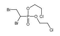1-[bis(2-chloroethoxy)phosphoryl]-1,2-dibromoethane