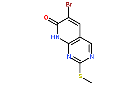 6-溴-2-(甲基硫代)吡啶并[2,3-d]嘧啶-7(8H)-酮