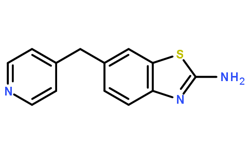 6-(4-Pyridinylmethyl)-1,3-benzothiazol-2-amine