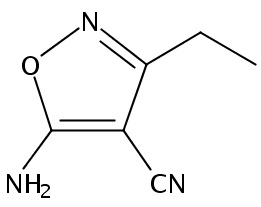 5-amino-3-ethyl-1,2-oxazole-4-carbonitrile