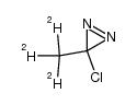 3-氯-3-(三氘代甲基)-3H-双吖丙啶
