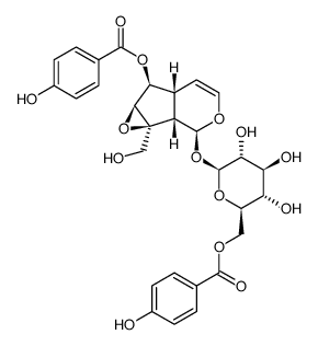 6-O-对羟基苯甲酰基梓甙对照品(标准品) | 355143-38-3