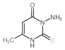 3-amino-6-methyl-2-sulfanylidene-1H-pyrimidin-4-one