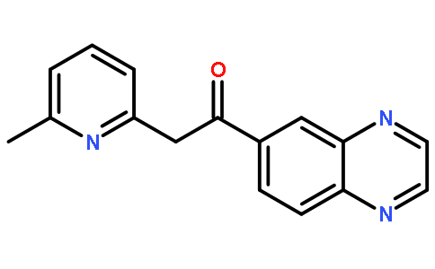2-(6-甲基吡啶-2-基)-1-(喹噁啉-6-基)乙酮