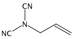 N,N-dicyanoallylamine