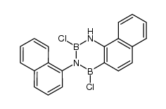 2,4-dichloro-3-naphthalen-1-yl-1,2,3,4-tetrahydro-naphtho[2,1-e][1,3,2,4]diazadiborinine