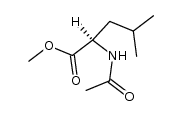 methyl (R)-2-(N-acetylamino)-4-methylpentanoate