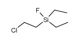 2-chloroethyl-diethylfluorosilane