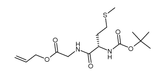 N-tert-butyloxycarbonyl-L-methionyl-glycine allyl ester