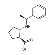 (1S,2S)-2-[(1'S)-phenylethyl]aminocyclopentanecarboxylic acid