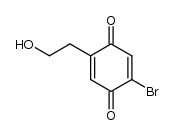5-bromo-2-(2'-hydroxyethyl)-1,4-benzoquinone