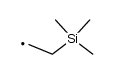 Trimethylethylsilanradikal