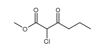 2-chloro-3-oxo-hexanoic acid methyl ester