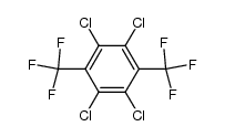 1,2,4,5-tetrachloro-3,6-bis-trifluoromethyl-benzene