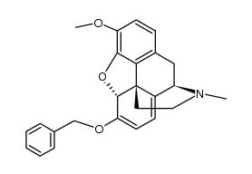 6-benzyloxy-4,5α-epoxy-3-methoxy-17-methylmorfina-6,8(14)-diene
