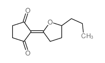 2-(5-propyloxolan-2-ylidene)cyclopentane-1,3-dione