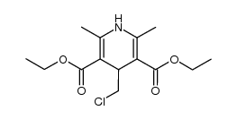 diethyl 4-chloromethyl-1,4-dihydro-2,6-dimethylpyridine-3,5-dicarboxylate