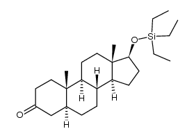 (5S,8R,9S,10S,13S,14S,17S)-10,13-dimethyl-17-((triethylsilyl)oxy)tetradecahydro-1H-cyclopenta[a]phenanthren-3(2H)-one