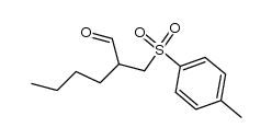 2-(tosylmethyl)-hexanal