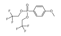 1-[bis(2,2,2-trifluoroethoxy)phosphoryl]-4-methoxybenzene