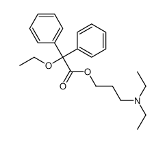 3-(diethylamino)propyl 2-ethoxy-2,2-diphenylacetate