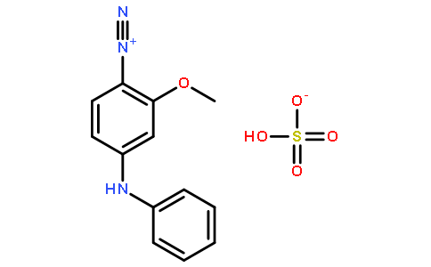 2-甲氧基-4-(苯胺基)重氮苯硫酸盐