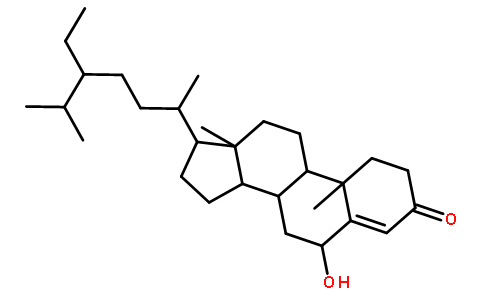 6-羟基豆甾-4-烯-3-酮对照品(标准品) | 36450-02-9
