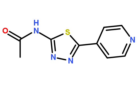 N-(5-pyridin-4-yl-1,3,4-thiadiazol-2-yl)acetamide