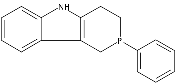 2-phenyl-1,3,4,5-tetrahydrophosphinino[4,3-b]indole