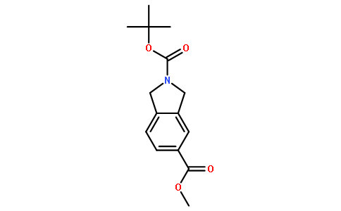 N-(叔丁氧羰基)-5-(甲氧羰基)异吲哚啉