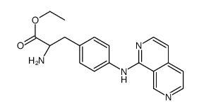 Ethyl 4-(2,7-naphthyridin-1-ylamino)-L-phenylalaninate