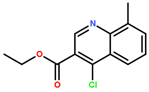 4-Chloro-8-methyl-quinoline-3-carboxylic acid ethyl ester