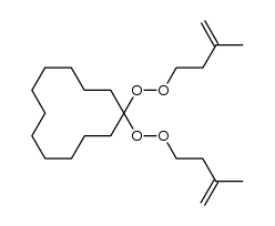 1,1'-cyclododecylidenebis[(3-methyl-3-butenyl)peroxide]