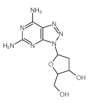 5-(5,7-diaminotriazolo[4,5-d]pyrimidin-3-yl)-2-(hydroxymethyl)oxolan-3-ol