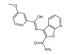 3-(3-甲氧基苯酰胺)呋喃并[2,3-b]吡啶-2-羧酰胺