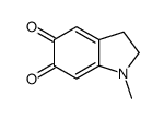 1-methyl-2,3-dihydroindole-5,6-dione