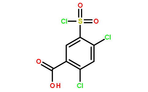 2,4-二氯-5-氯磺酰基苯甲酸