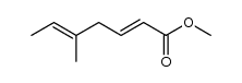 methyl (E)-5-methyl-2,5-heptadienoate