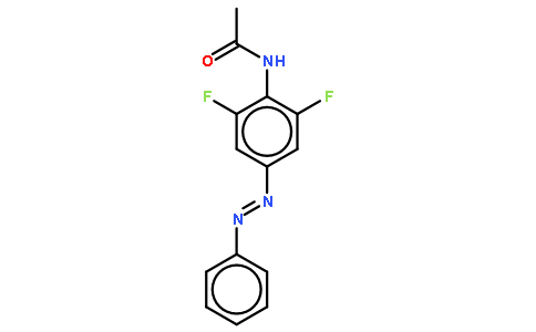 3,5-Difluor-4-acetamido-azobenzol