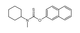 β-naphthyl N-cyclohexyl-N-methylthiocarbamate