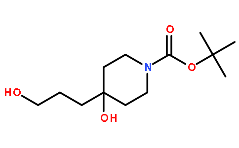 4-羟基-4-(3-羟基丙基)-1-哌啶羧酸 1,1-二甲基乙酯