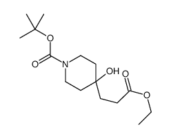 1-[(1,1-二甲基乙氧基)羰基]-4-羟基-4-哌啶丙酸乙酯